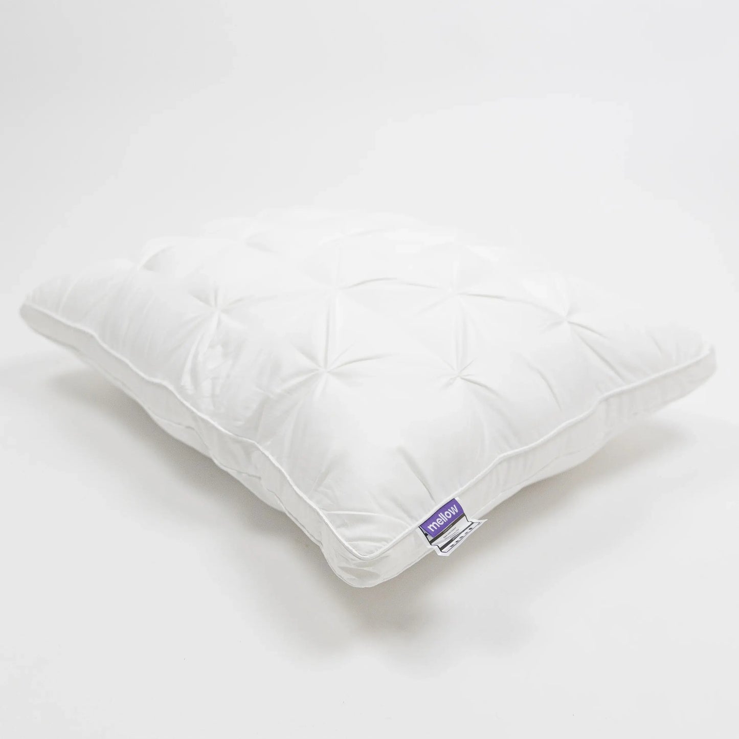 Mellow Sleep | Ploof Pillow – Extra-Fluffy Dual-Layer Pillow, Cloud-Like Soft Plush Bed Pillow with Breathable Support, Never Flat, Neck-Cradling Comfort for Side, Back & Stomach Sleepers, Machine Washable