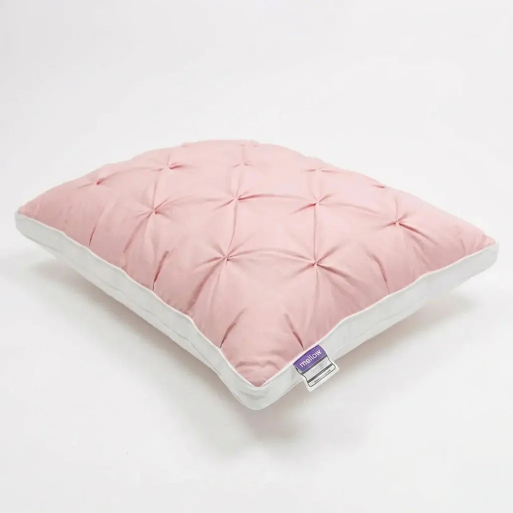 Mellow Sleep | Ploof Pillow – Extra-Fluffy Dual-Layer Pillow, Cloud-Like Soft Plush Bed Pillow with Breathable Support, Never Flat, Neck-Cradling Comfort for Side, Back & Stomach Sleepers, Machine Washable